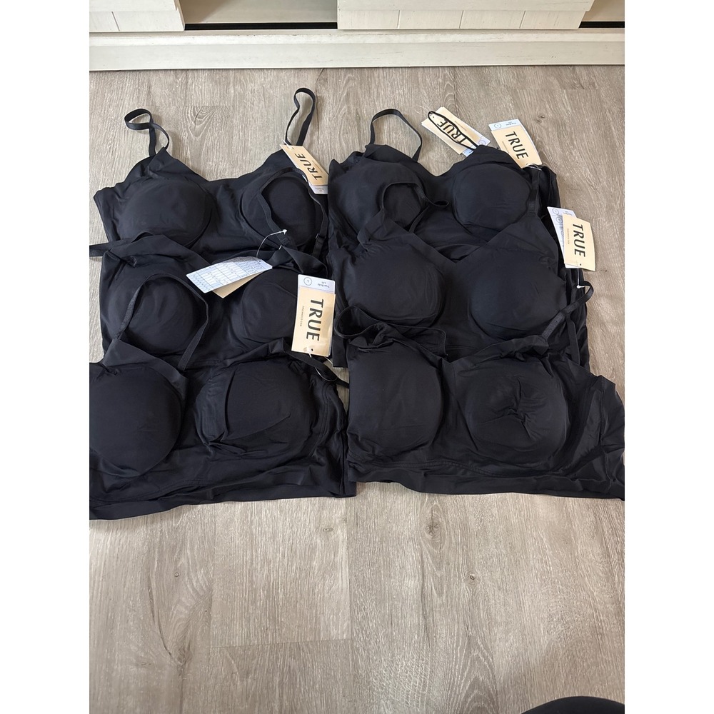 True & Co True 6 Body Lift Full Cup Triangle Bra new Wireless size large